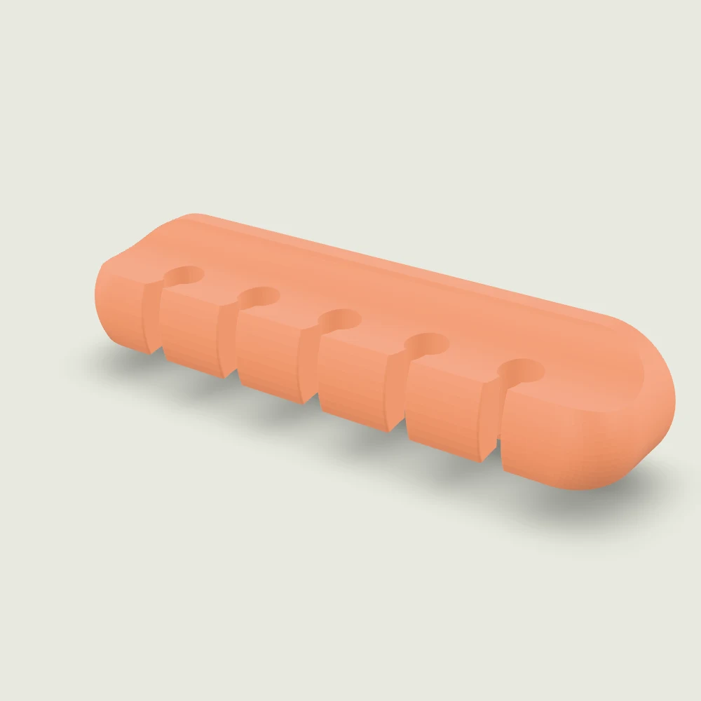 Cable Organizer — digital render, not a photograph